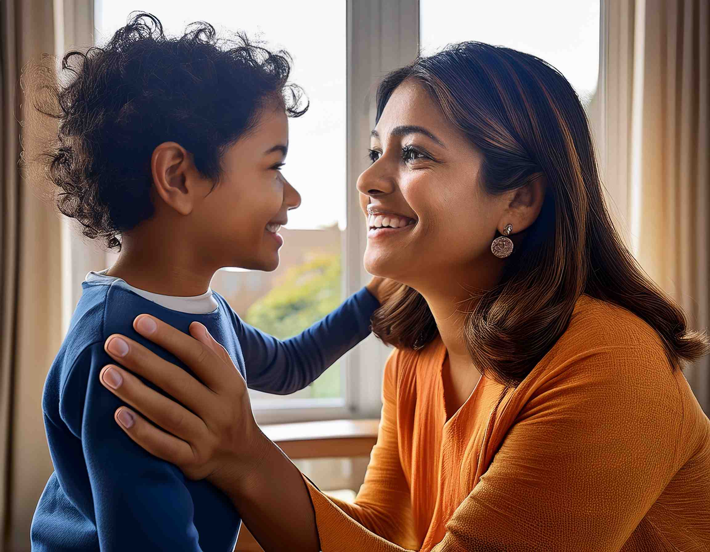Hands holding a heart-shaped stone.